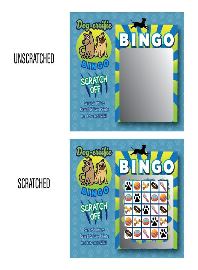 My Scratch Offs 26 Pack Puppy Dog Scratch Off Bingo Card Party Favors for Animal Lovers (Dog Bingo) - Image 4
